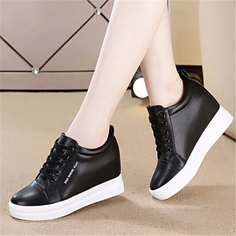 Women Shoes Waterproof Wedges Casual Shoes Platform Heels