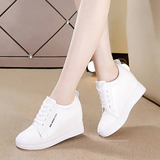 Women Shoes Waterproof Wedges Casual Shoes Platform Heels