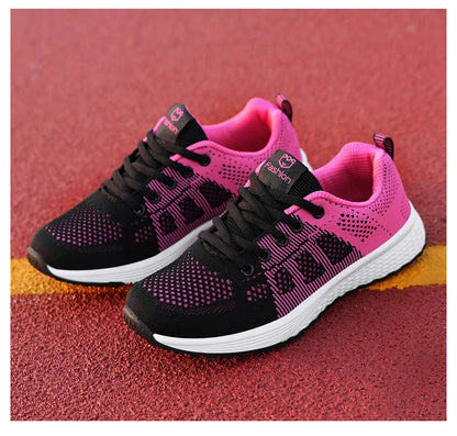 Women Sport Shoes Fashion Platform Sneakers Ladies Spring Summer Flats Running Shoes for Women Casual Shoes Mesh Jogging Tennis