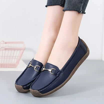 Women's Flat Shoes Comfortable - Womens Shoes Classic Female Casual Shoes - Slip on