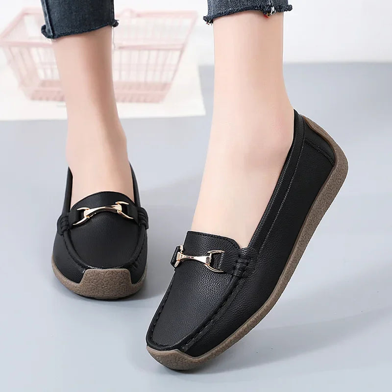 Women's Flat Shoes Comfortable - Womens Shoes Classic Female Casual Shoes - Slip on