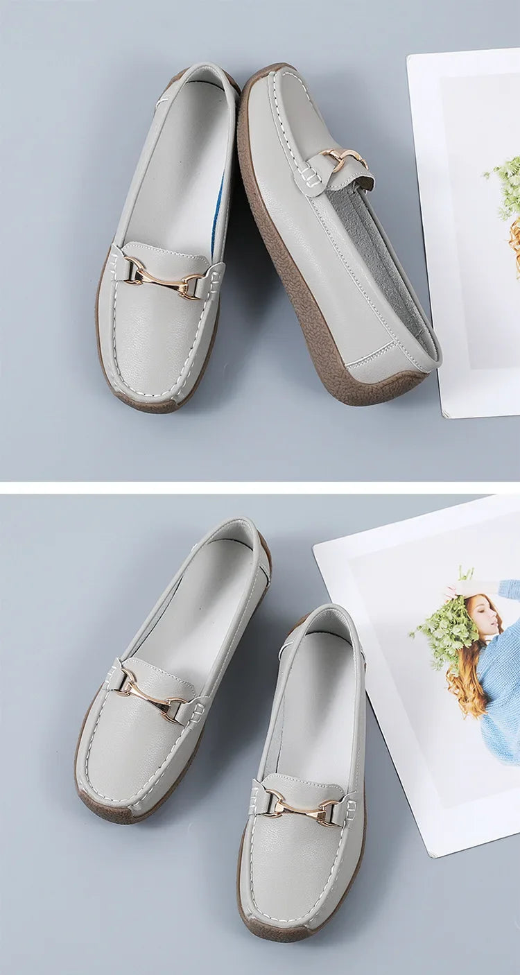 Women's Flat Shoes Comfortable - Womens Shoes Classic Female Casual Shoes - Slip on