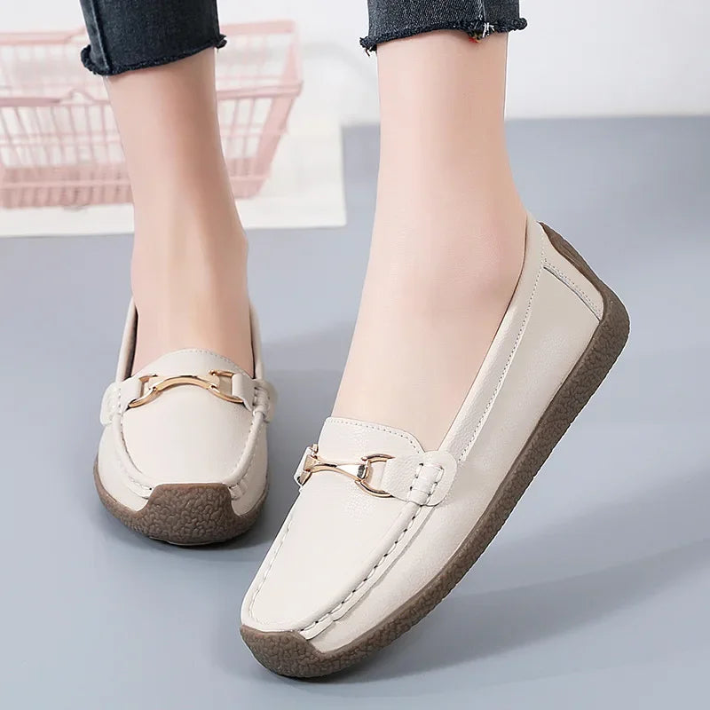 Women's Flat Shoes Comfortable - Womens Shoes Classic Female Casual Shoes - Slip on