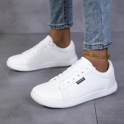 Womens Shoes White Unisex Wide Version Minimalist Barefoot Sneakers Relaxing Gym Barefoot Casual Shoes for Spring Summer