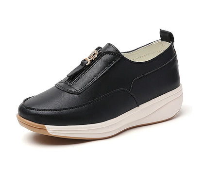 Women's Sports Shoes -  White Shoes Woman Flats Casual Shoes