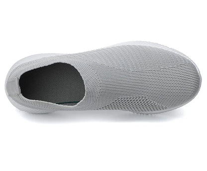 Women Shoes Breathable Flats Elastic Flat Shoes For Women Sneakers, Spring Summer Footwear Lightweight Sports Shoes