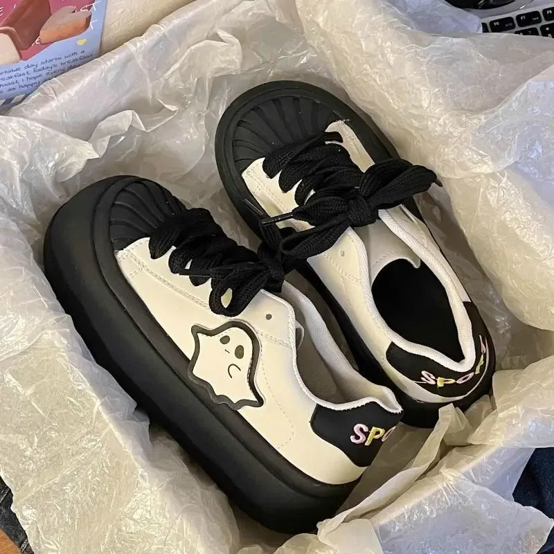 Shoes for Women High on Platform Round Toe Comfortable Aesthetic