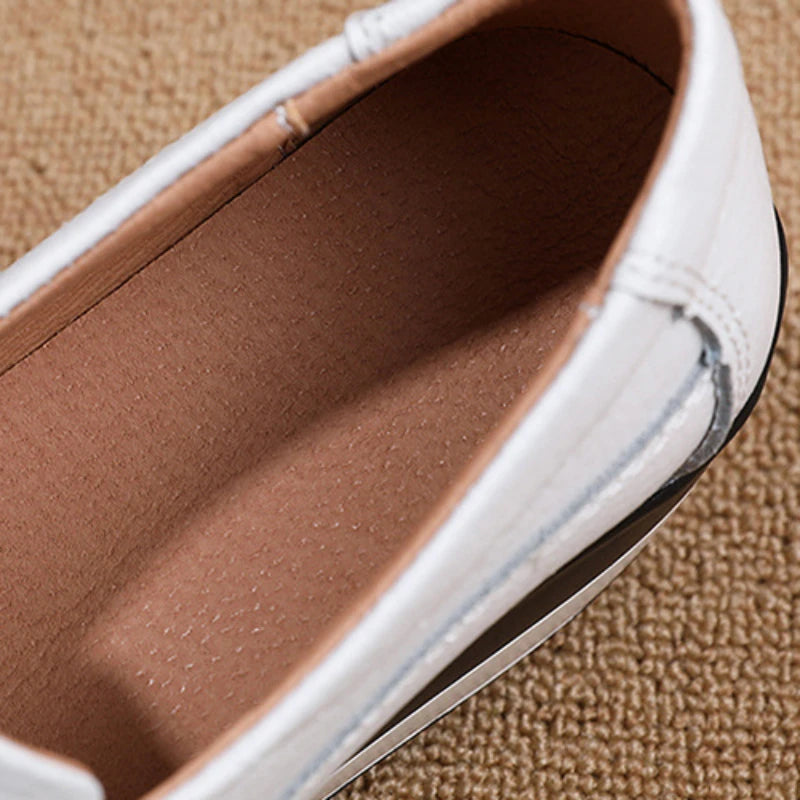 Women's Loafers Comfortable Female Vulcanized Shoes Wedge Moccasin Orthopedic Slip-on Platform Shoes
