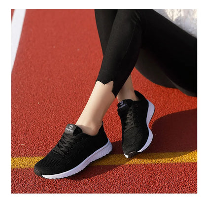 Women Sport Shoes Fashion Platform Sneakers Ladies Spring Summer Flats Running Shoes for Women Casual Shoes Mesh Jogging Tennis