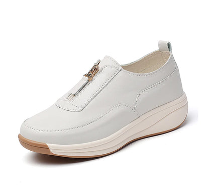 Women's Sports Shoes -  White Shoes Woman Flats Casual Shoes